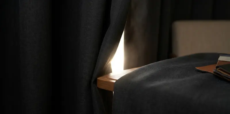 Blackout Fabric · Close-up