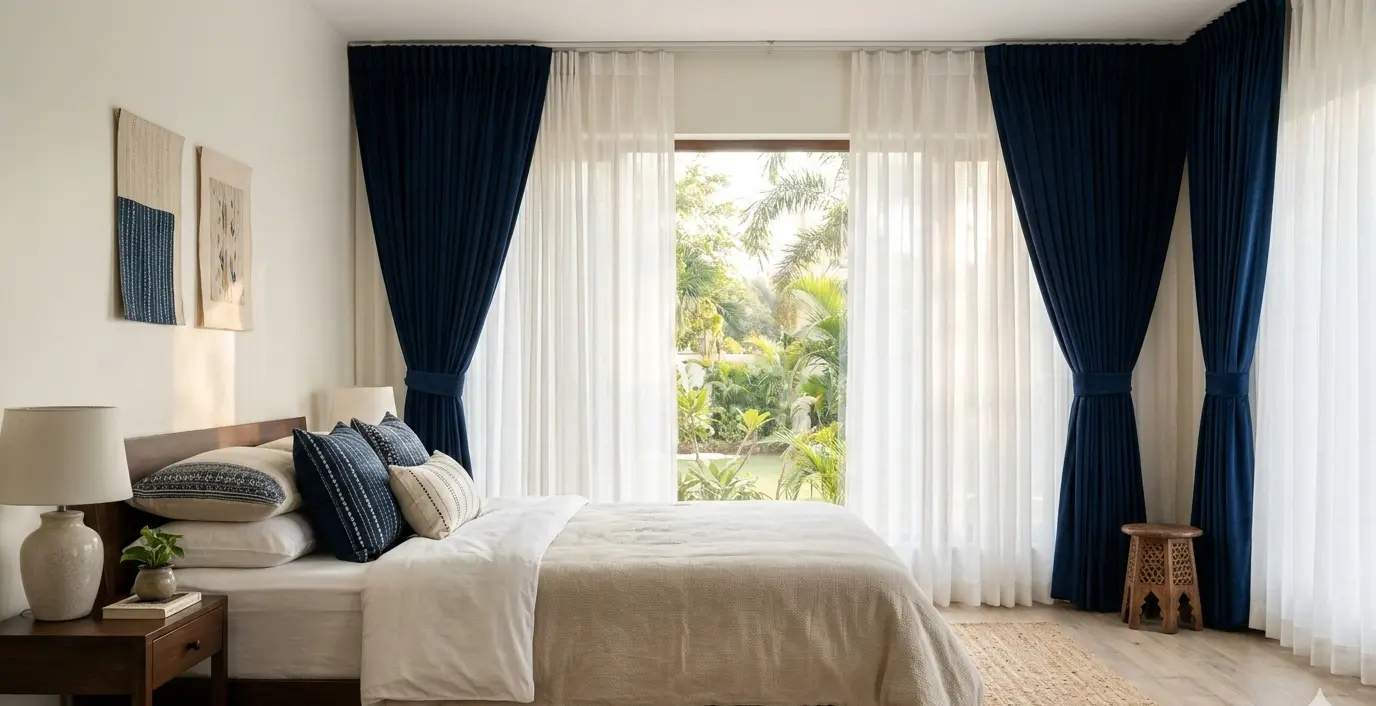 Sheer + Velvet · Guest Bedroom